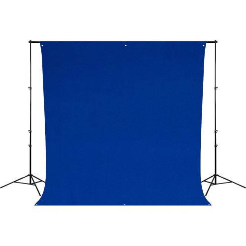 Chromakey Blauw doek 3x2,75cm - Apparatuur Verhuur
