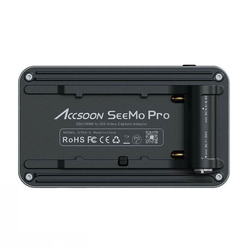 Accsoon Seemo Pro SDI/HDMI naar USB C video-opnameadapter voor iPhone en iPad