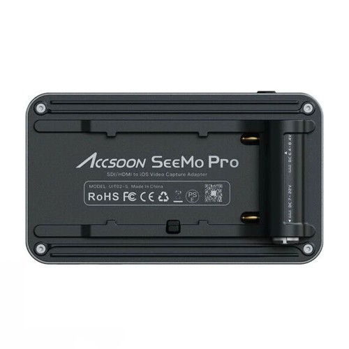 Accsoon Seemo Pro SDI/HDMI naar USB C video-opnameadapter voor iPhone en iPad - Apparatuur Verhuur