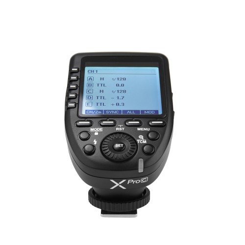 Godox X Pro-C TTL Wireless Flash Trigger for Canon - Apparatuur Verhuur