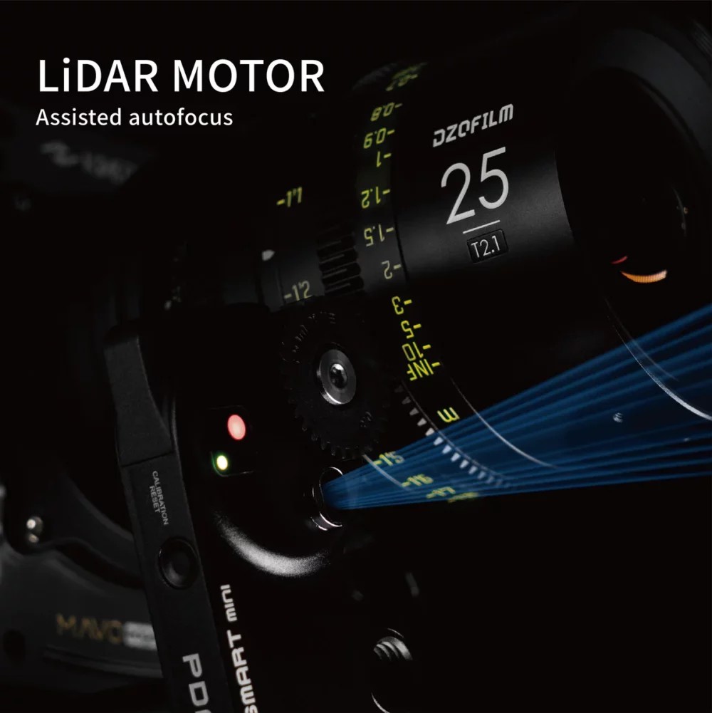 PDMOVIE LIVE AIR 3 Smart LiDAR Wireless Focus Lens