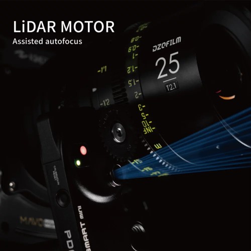 PDMOVIE LIVE AIR 3 Smart LiDAR Wireless Focus Lens - Apparatuur Verhuur