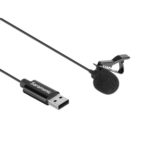 Saramonic USB-A Laverlier Clip-On Microphone - Equipment Rental