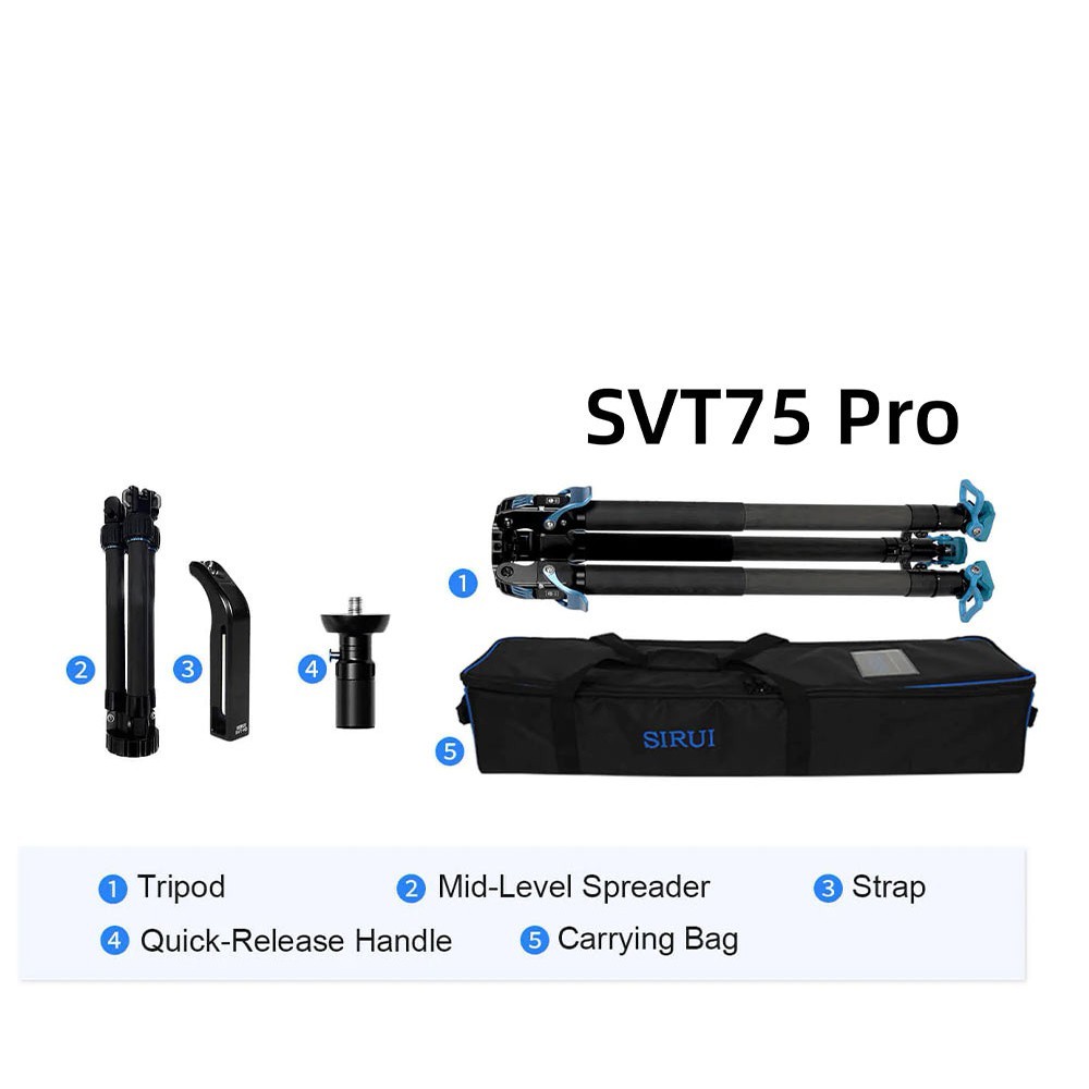 Sirui Video Tripod SVT75 Pro