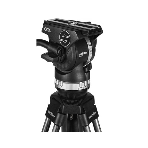 Sachtler System Ace XL aluminium with Fluid Head & Ace 75/2 D Tripod - Equipment Rental