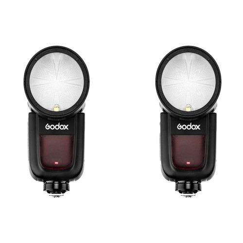 2X Godox Speedlite V1 Canon - Apparatuur Verhuur