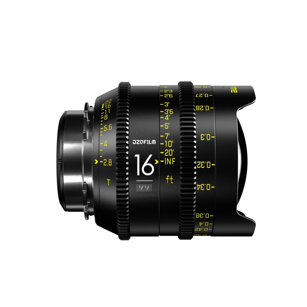 DZOFilm Vespid Prime 16mm T2.8 Cine Lens PL Mount | EF Mount - Equipment Rental 