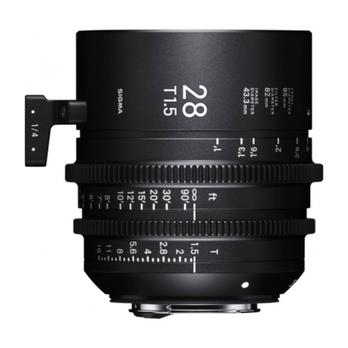 Sigma FF 28mm T1.5 - Apparatuur Verhuur