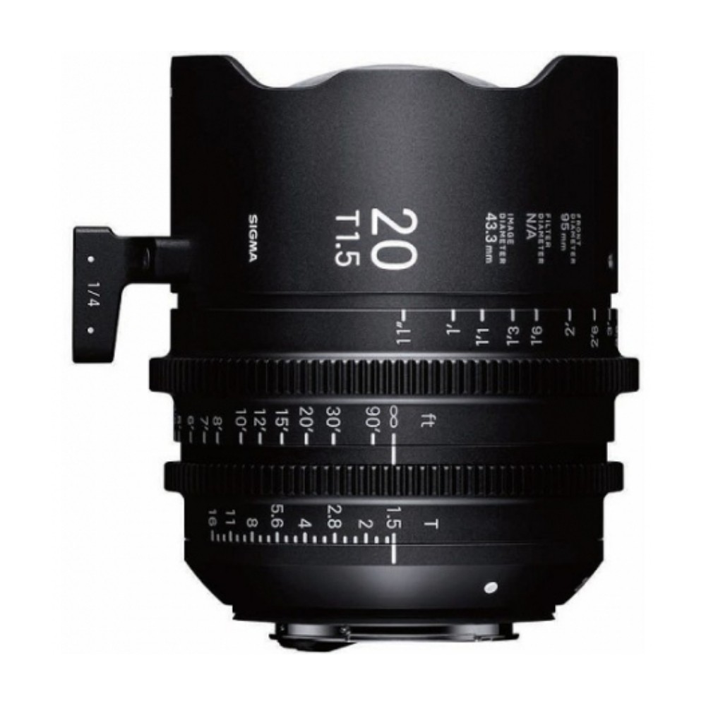 Sigma FF 20mm T1.5 - Equipment Rental 