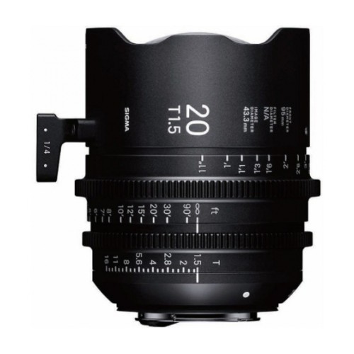 Sigma FF 20mm T1.5 - Equipment Rental