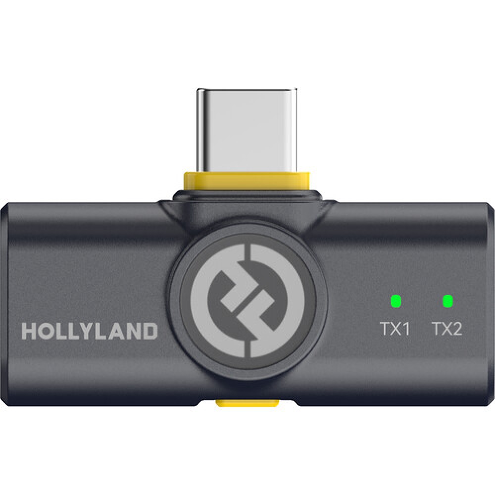 Hollyland LARK M2 DUO with USB-C Connector (Shine Charcoal)