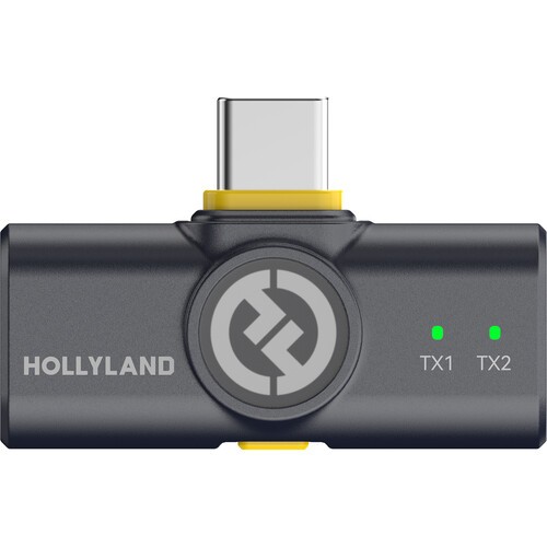 Hollyland LARK M2 DUO with USB-C Connector (Shine Charcoal) - Equipment Rental