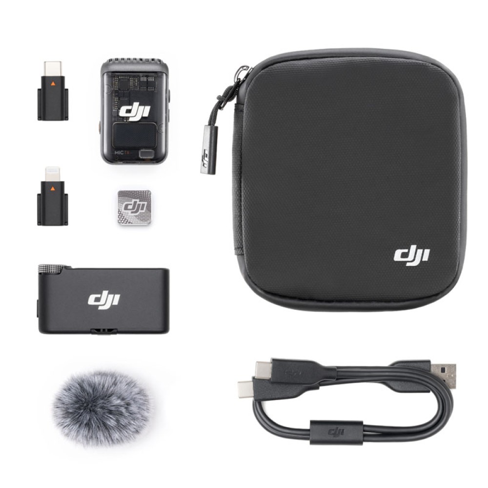 DJI Mic 2 (transmitter + receiver)