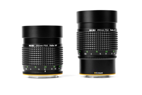 NiSi 250mm f/5.6 Reflex Manual Focus Lens - Equipment Rental