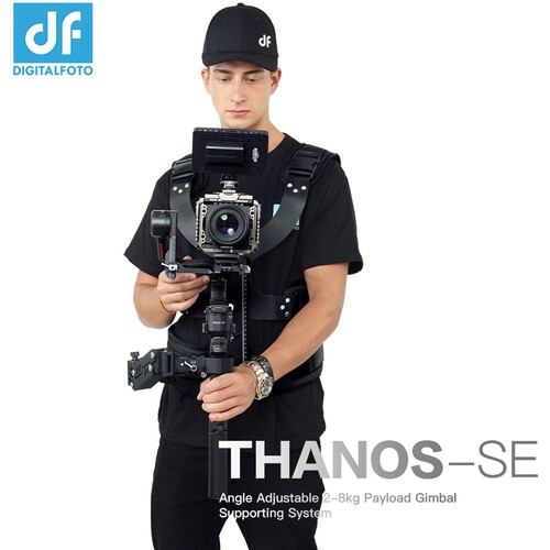 DigitalFoto Universal Single Handle Gimbal Supporting Vest System THANOS-SE - Equipment Rental