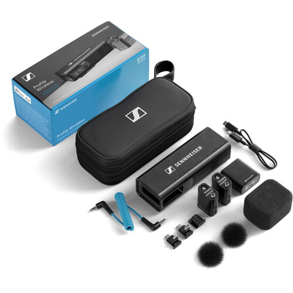 Sennheiser Profile 2-Person Clip-On Wireless Audio System/Recorder