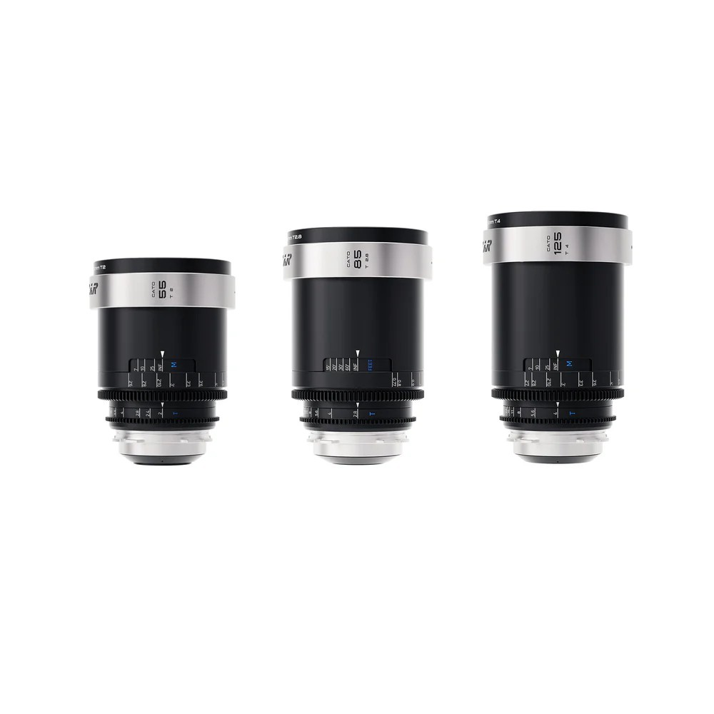 Blazar Cato 2X Full Frame Anamorphic 3-lens Set PL or EF Mount - Equipment Rental 