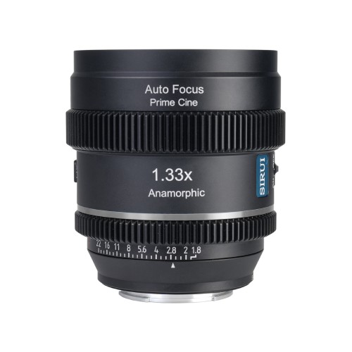 SIRUI 20mm T1.8 1.33X S35 AF Anamorphic Lens (E mount, Neutral Flare) - Equipment Rental