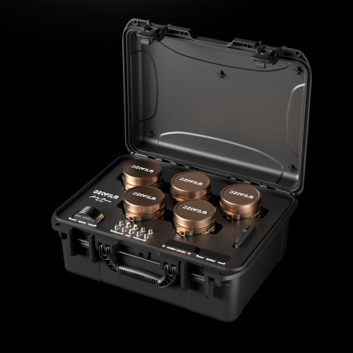 14/21/40/135/180mm - DZOFilm Arles Lustre FullFrame / VistaVision Prime Cine 5 Lens Kit - Equipment Rental