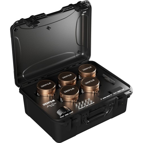 14/21/40/135/180mm - DZOFilm Arles Lustre FullFrame / VistaVision Prime Cine 5 Lens Kit - Equipment Rental
