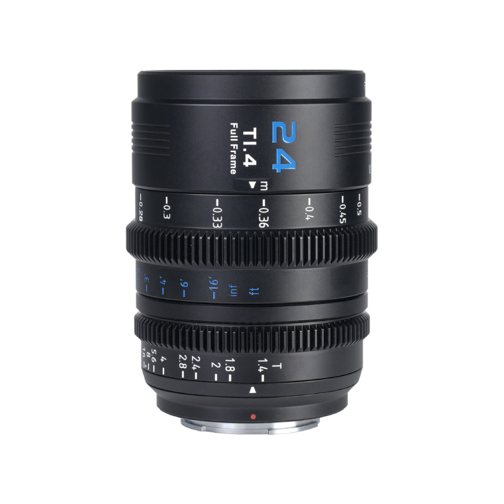 SIRUI Vision Prime 1 Series 24mm T1.4 FF Cine Lens (Interchangable Mount, Black)