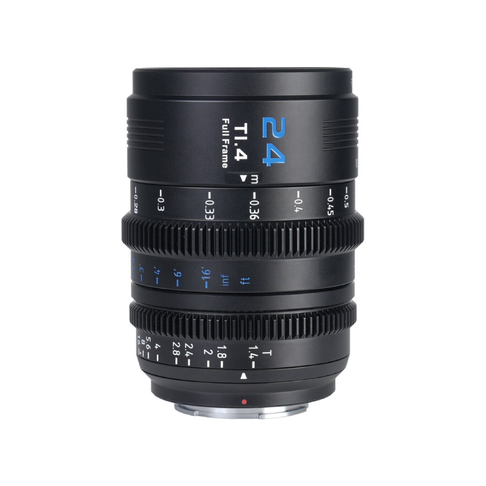 SIRUI Vision Prime 1 Series 24mm T1.4 FF Cine Lens (Interchangable Mount, Black) - Equipment Rental 