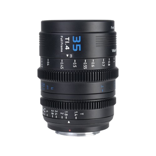 SIRUI Vision Prime 1 Series 35mm T1.4 Full Frame (Interchangable Mount, Black) - Equipment Rental