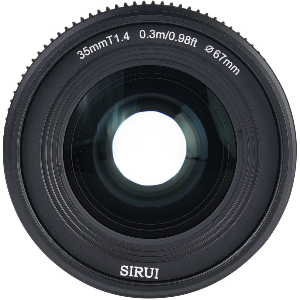 SIRUI Vision Prime 1 Series 35mm T1.4 Full Frame (Interchangable Mount, Black)