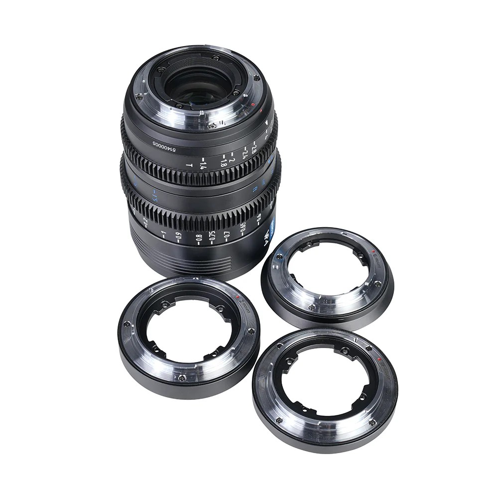 SIRUI Vision Prime 1 Series 50mm T1.4 FF Cine Lens (Interchangable Mount, Black)