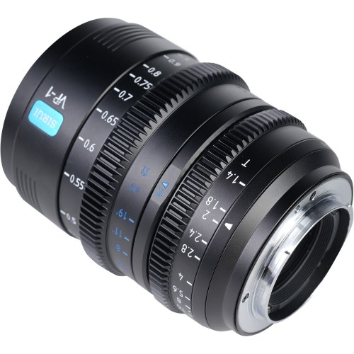 SIRUI Vision Prime 1 Series 50mm T1.4 FF Cine Lens (Interchangable Mount, Black) - Equipment Rental
