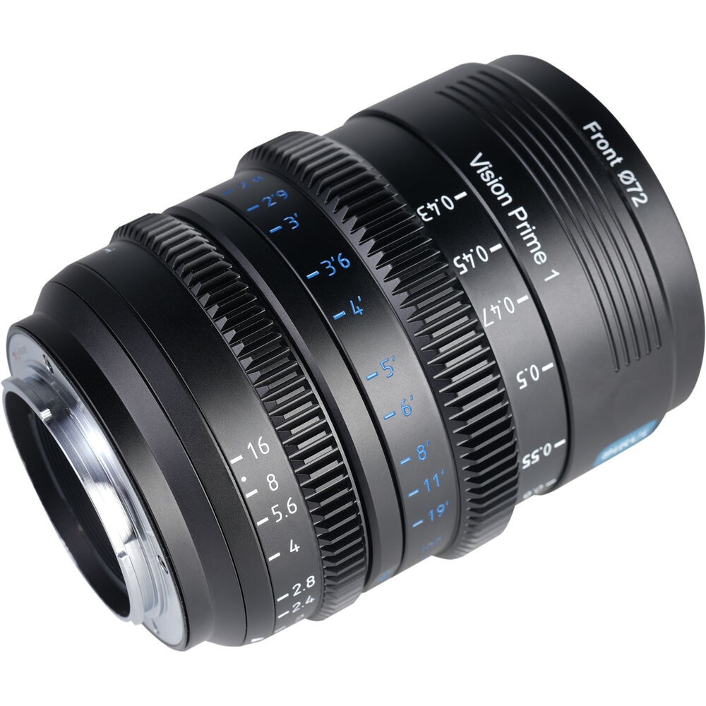 SIRUI Vision Prime 1 Series 50mm T1.4 FF Cine Lens (Interchangable Mount, Black)