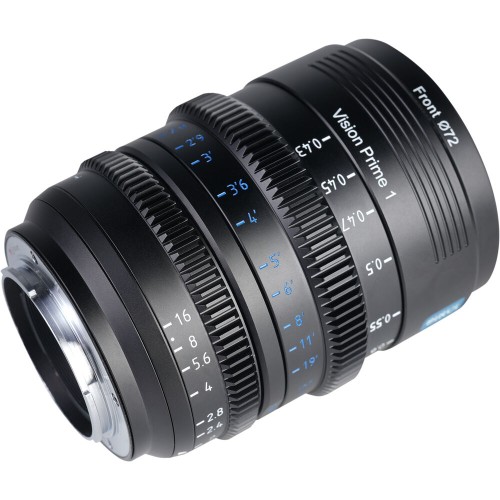 SIRUI Vision Prime 1 Series 50mm T1.4 FF Cine Lens (Interchangable Mount, Black) - Equipment Rental
