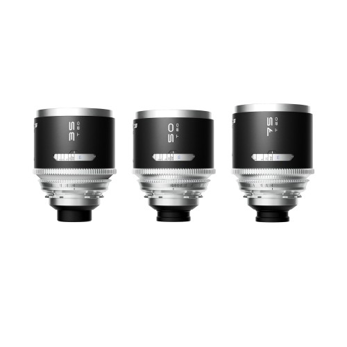 BLAZAR MANTIS 1.33X Full Frame Anamorphic 35/50/75 3-lens set - Equipment Rental