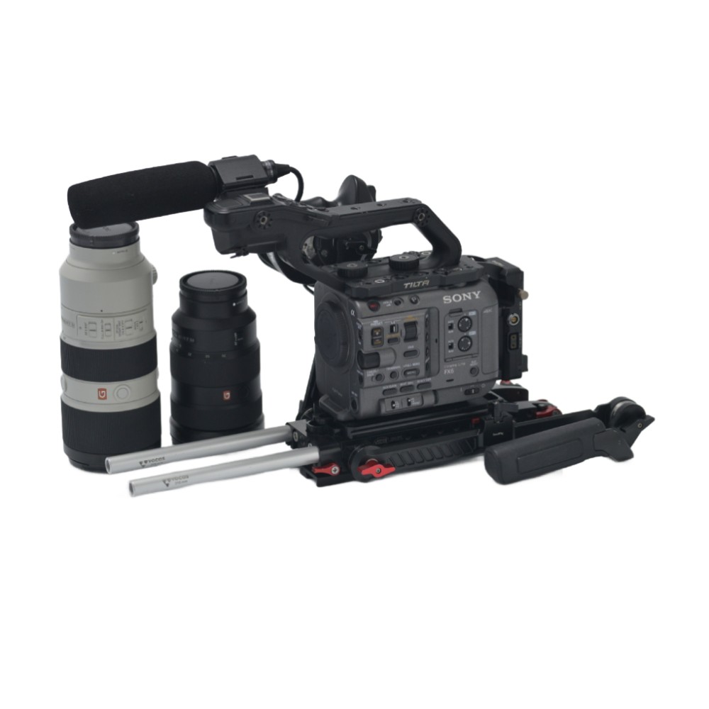 Sony FX6 Full-Frame Cinema Camera Kit with 2 Lenses