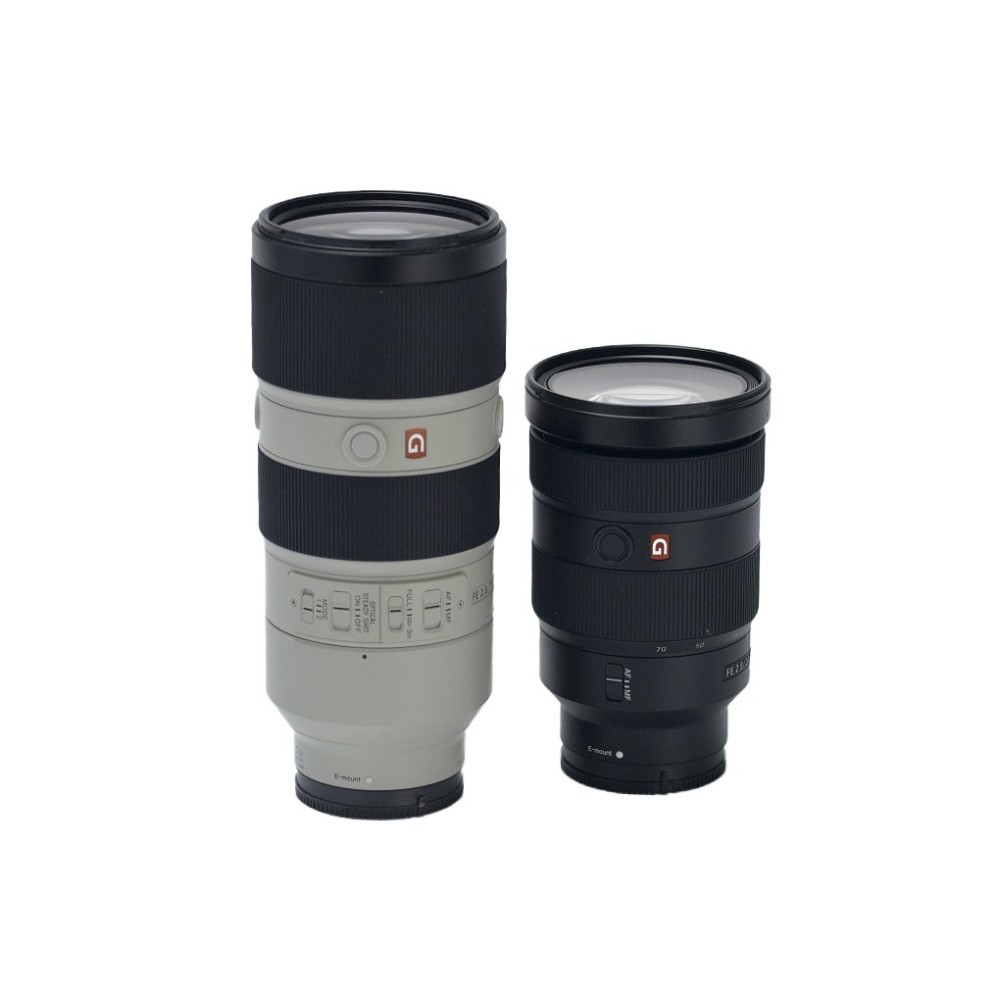 Sony FE 70-200mm & 24-70mm f/2.8 GM Lenses - Equipment Rental 