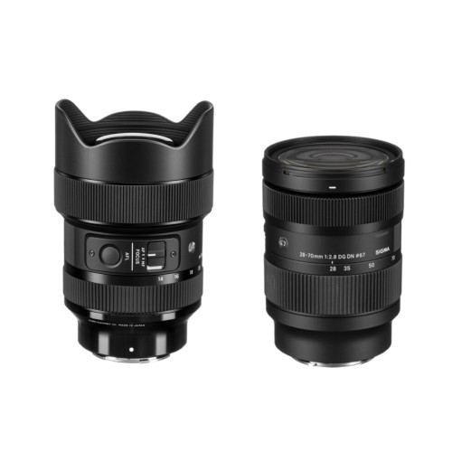 Sigma 28-70mm & 14-24mm f/2.8 Sony E-mount Lens - Equipment Rental