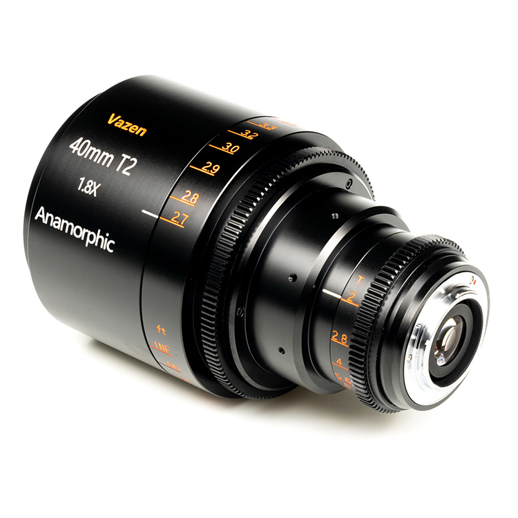 Vazen 40mm T2 1.8x Anamorphic Lens For Micro Four Thirds