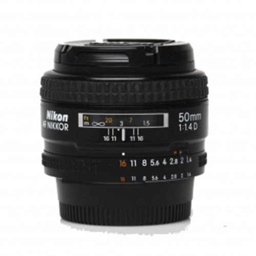 Nikon 50mm 1.4 D Lens - Equipment Rental