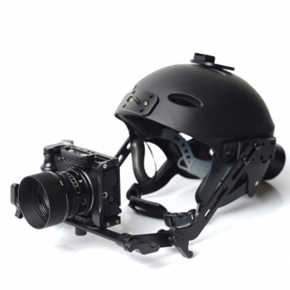 Camera Helmet POV 100 Adjustable DSLR / Smartphone - Equipment Rental 