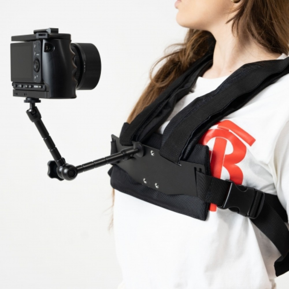 MED 100 Medusa DSLR POV Camera Vest Action Mount Harness - Equipment Rental 