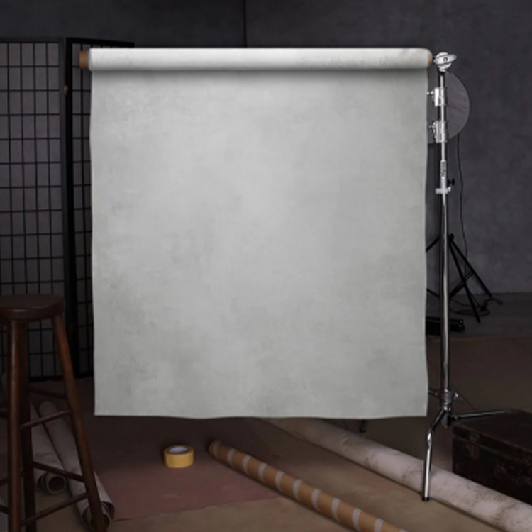 Handpainted Backdrop Soft White 2.5x1.5m