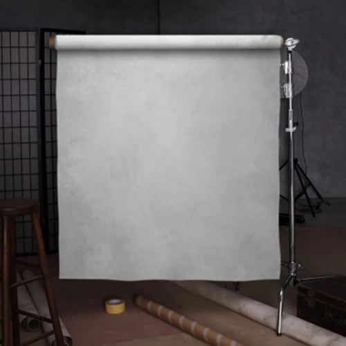 Handpainted Backdrop Soft White 1.5x1.25m - Equipment Rental